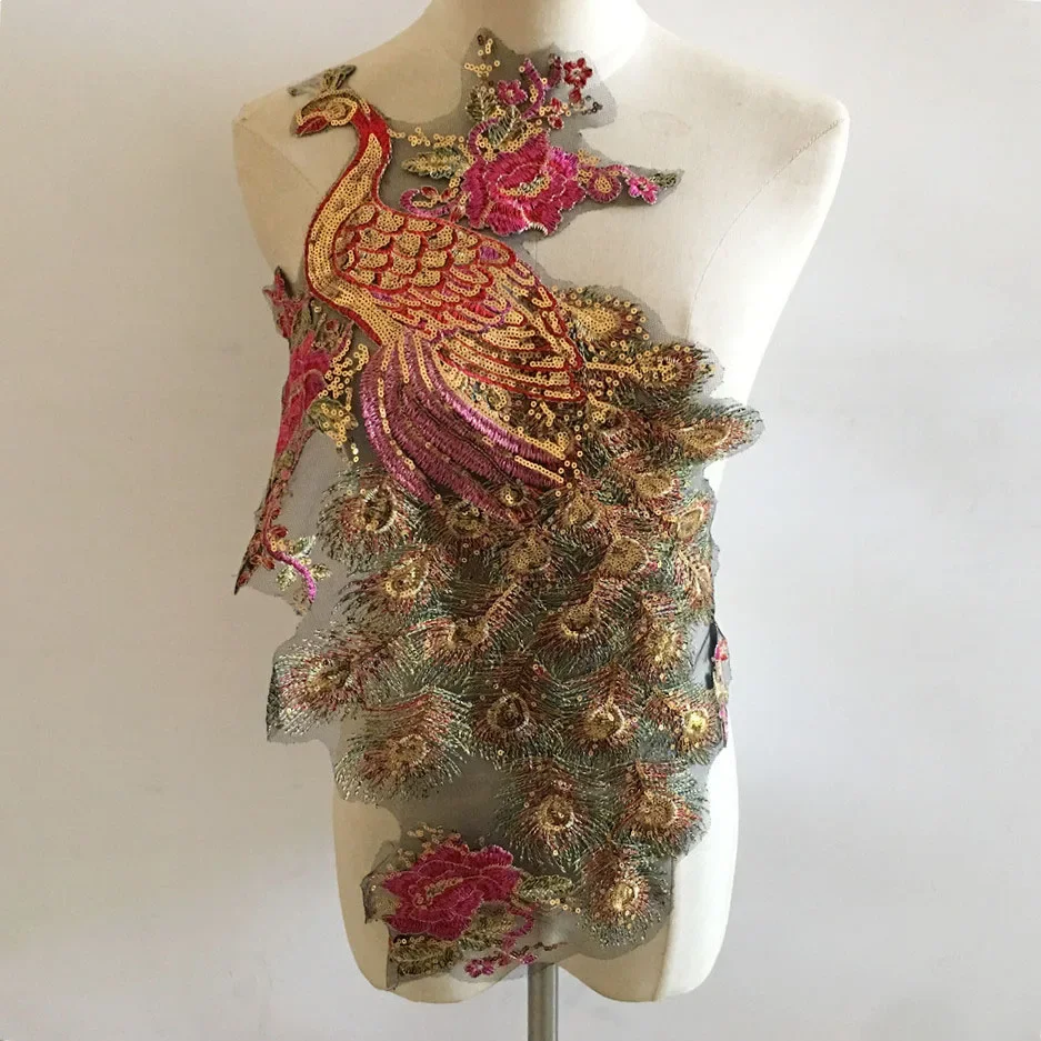 ขายชิ้นเดียวของขนนกยูงงานฝีมือ - Home Textiles Sale บทวิจารณ์และราคา