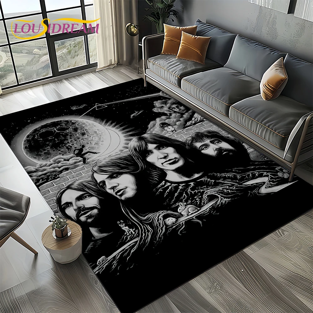 พรมลายวงดนตรี 3 มิติ สีชมพู F- - Home Textiles Sale บทวิจารณ์และราคา