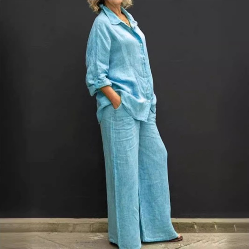 ชุดเสื้อผ้าสองชิ้นสไตล์วินเทจแ - Home Textiles Store บทวิจารณ์และราคา